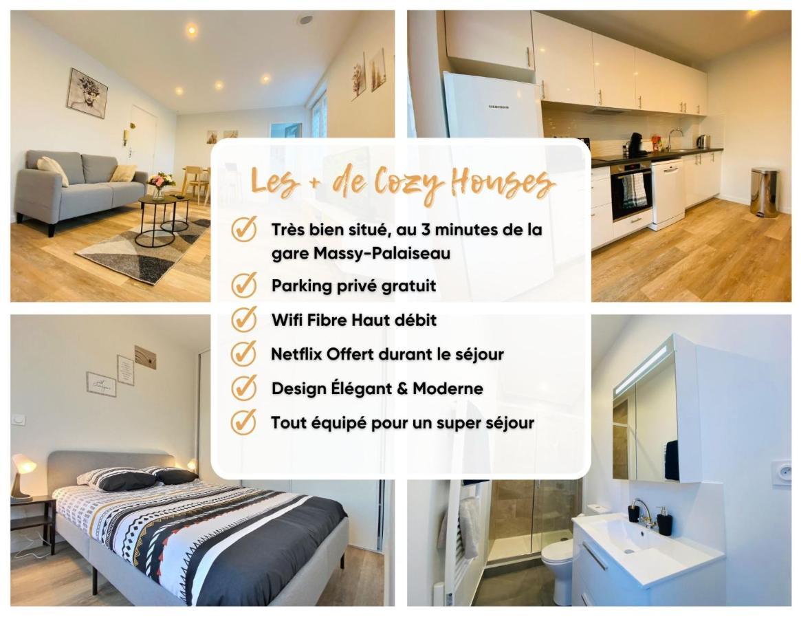 Cozy Appart' A Deux Pas De La Gare - Cozy Houses Palaiseau Eksteriør billede